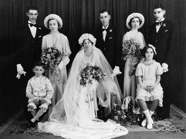 11 1930 s wedding dresses Images: PICRYL - Public Domain Media Search  Engine Public Domain Search