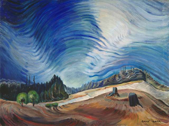 Above The Gravel Pit By Emily Carr 1937 Oil On Canvas 5f506f 640 