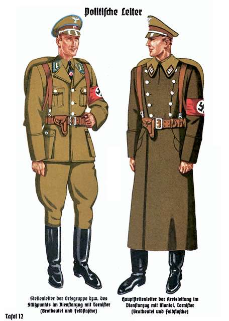Organisationsbuch der NSDAP 1938 12 Politische Leiter Stellenleiter ...