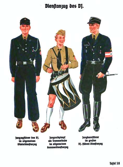 Organisationsbuch der NSDAP 1938 58 Dienstanzug des DJ Deutsches ...