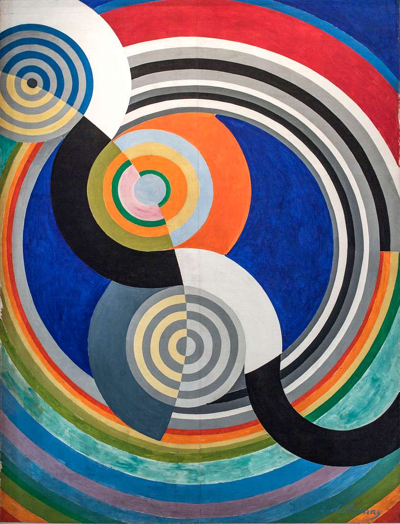 Robert Delaunay - Rythme n°2, décoration pour le salon des Tuileries ...