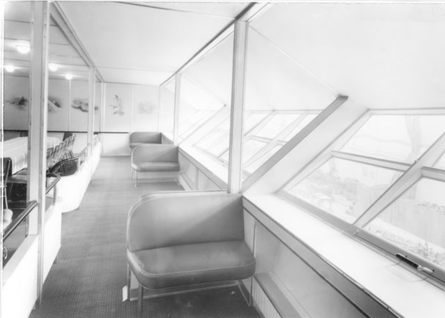 Hindenburg Starboard Promenade Zeppelin Interior Picryl