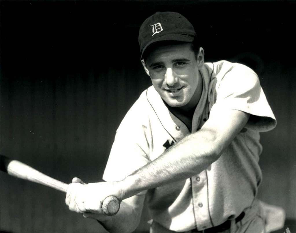 Hank Greenberg in Yankees Jersey 1943 - PICRYL - Public Domain Media Search  Engine Public Domain Search