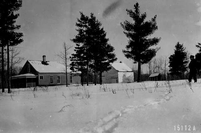 Photograph of the Schley Ranger Station at Schley, Minnesota, in the ...