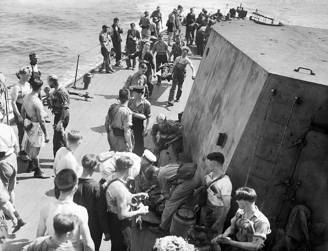 To The Rescue On Board HMS Manchester. July 1941, On Board The Cruiser ...