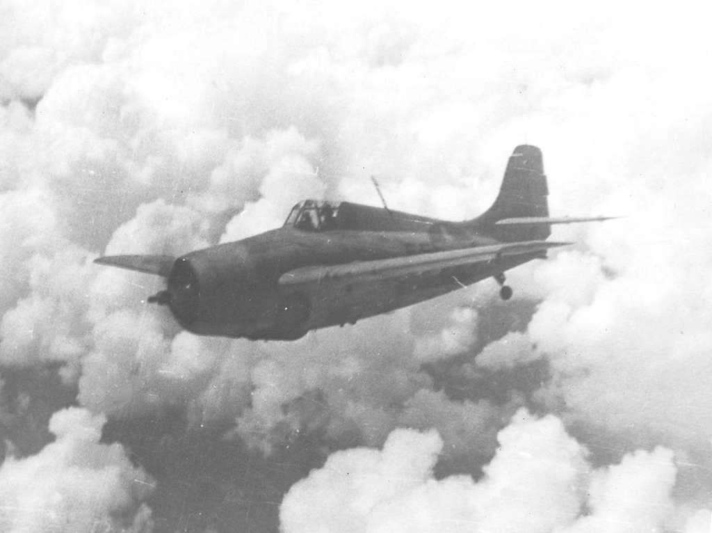 F4F-4 Wildcat of VF-5 near Guadalcanal 1942 - PICRYL - Public Domain Media  Search Engine Public Domain Image