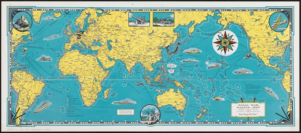 world war 2 battles map