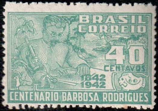 BRAZIL - C53 - Brapex S/S stamp-on-stamp - unused NGAI - 1943