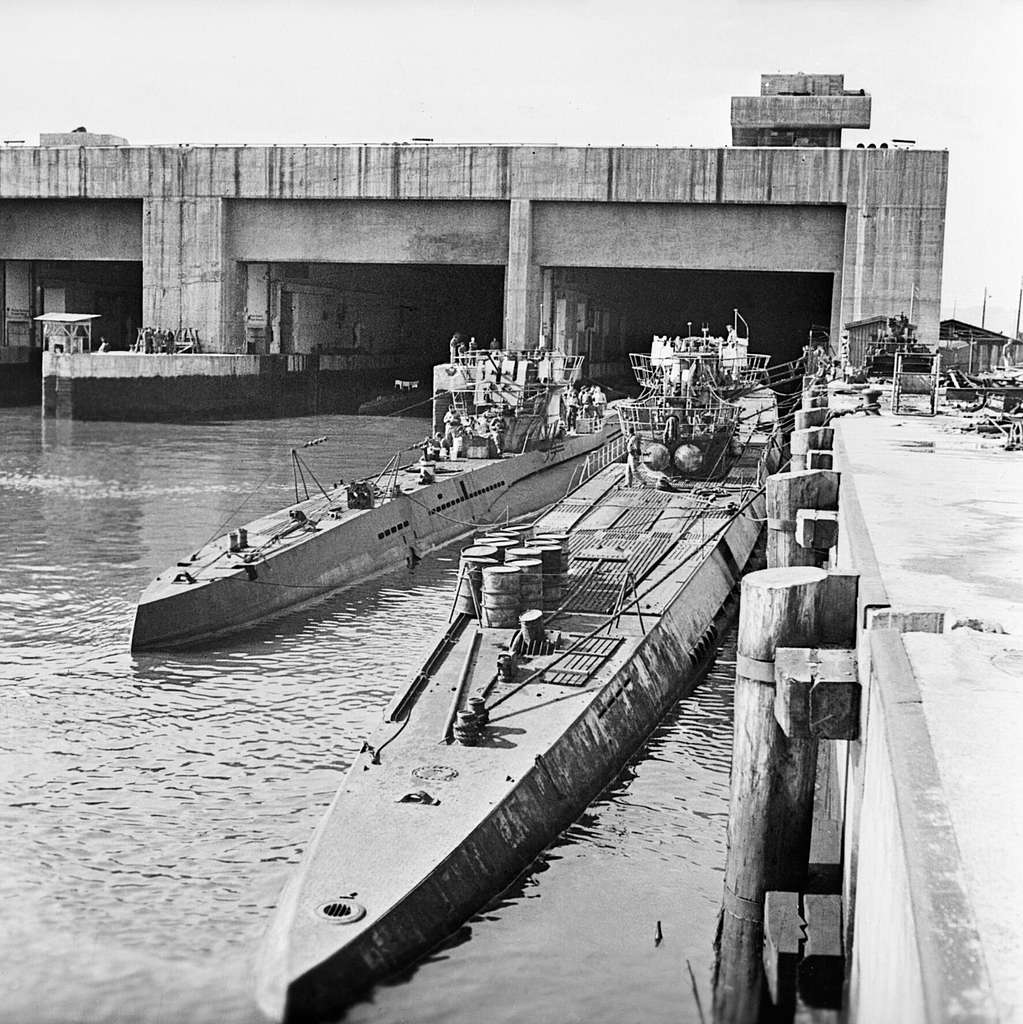 Captured German U Boats Outside Their Pen At Trondheim In Norway 19 May 1945 Bu63 Picryl Public Domain Search