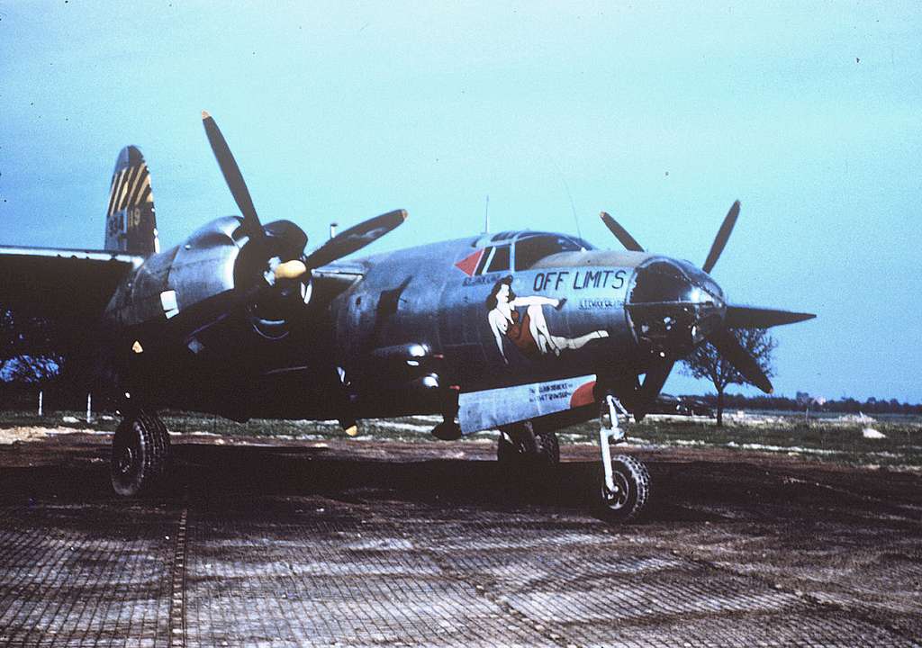  Flak-Bait, Martin B-26 Marauder WW2 Nose Art