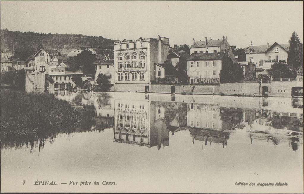 Carte postale, Épinal, Avenue de la Loge-Blanche 3 - PICRYL - Public Domain  Media Search Engine Public Domain Search