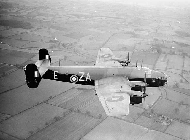 Handley Page Halifax Mk II Series 1 Of No 10 Squadron RAF Stationiert