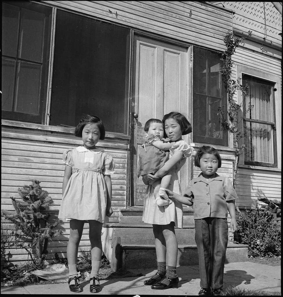 Mountain View, California. Four sisters in the Mitarai family. Their ...