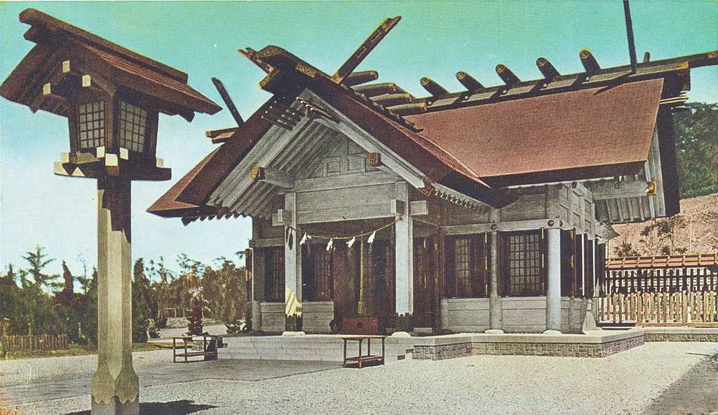 大連 大連神社の聖観 VIEW OF DAIREN SHRINE - PICRYL - Public Domain ...