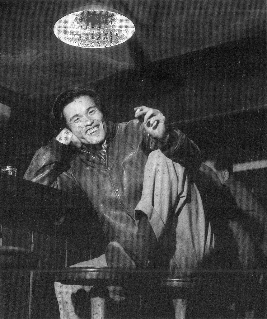 Oda Sakunosuke At Lupin The Bar In Ginza Tokyo 1946 Picryl