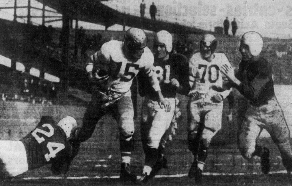 Charley Trippi of the Chicago Cardinals on circa 1951 in Chicago