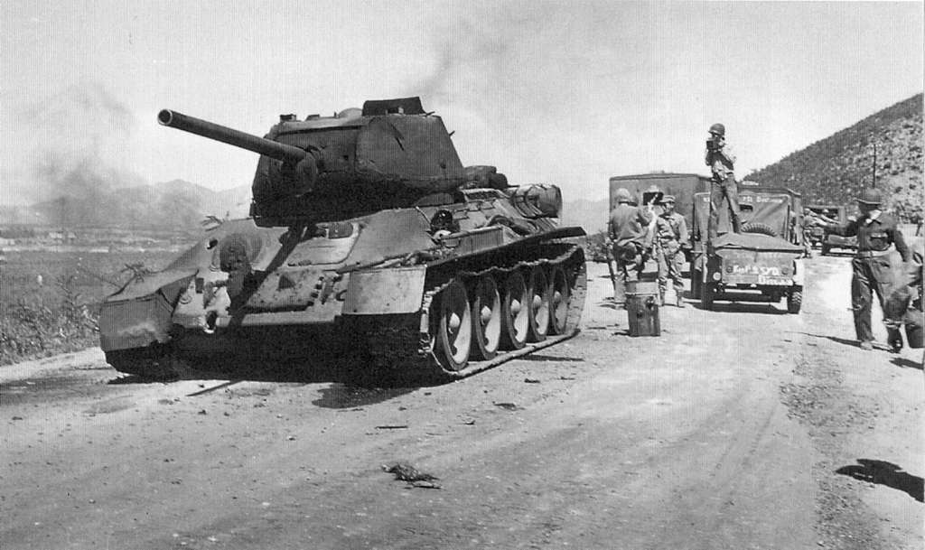 t 34 85 korean war