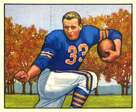 1950 Bowman #70 Paul Salata Fair San Francisco 49ers