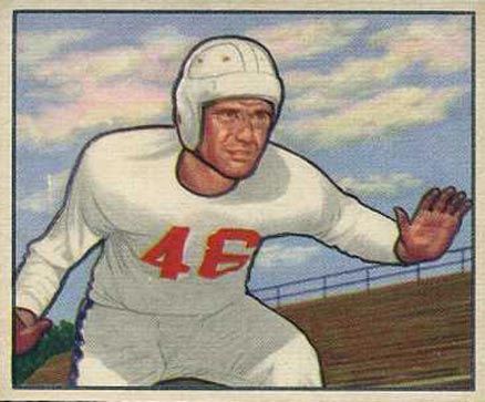 Lou Groza, American football placekicker, on a 1950 football card - PICRYL  - Public Domain Media Search Engine Public Domain Search