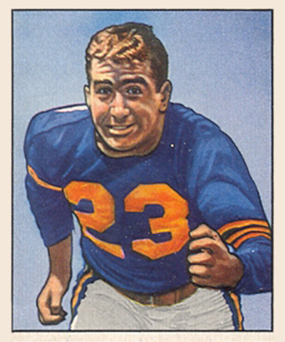 Francis Tripucka 1951 Bowman Football Card –