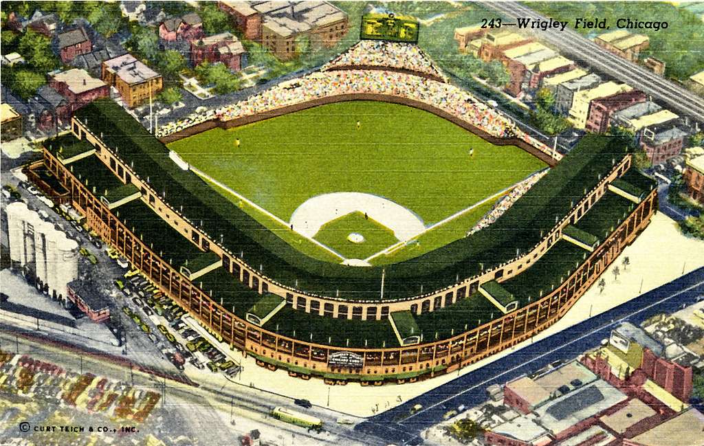 Early Wrigley Field, This is a scan of another historical p…