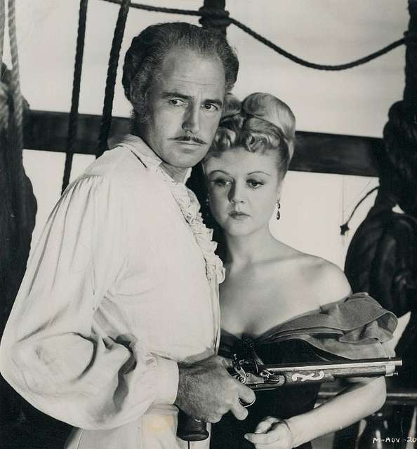 Patric Knowles-Angela Lansbury in Mutiny - PICRYL Public Domain Search