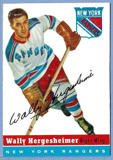 Dave Creighton  Rangers hockey, New york rangers, Hockey cards