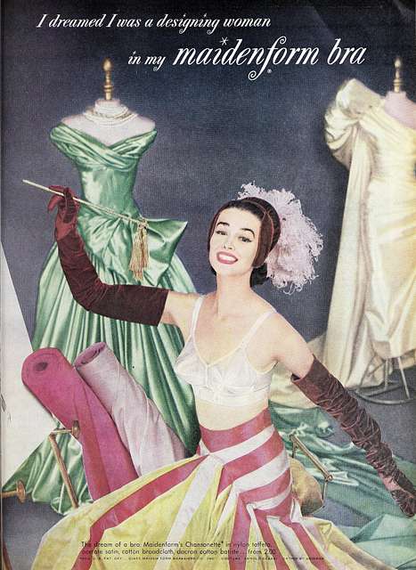 I dreamed I was queen of the Westerns in my maidenform bra, 1955