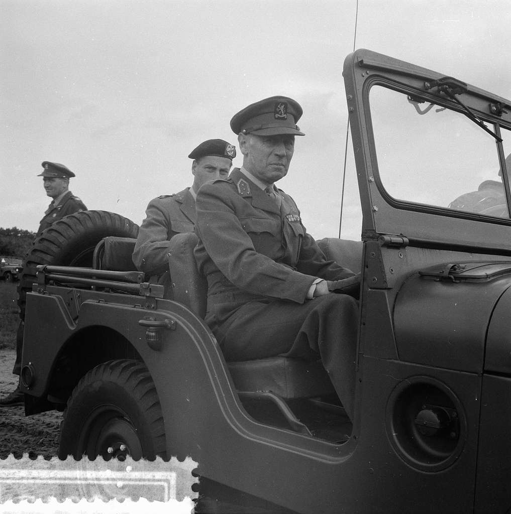 Driedaagse militaire oefening voor het 43e regiment infanterie van de ...