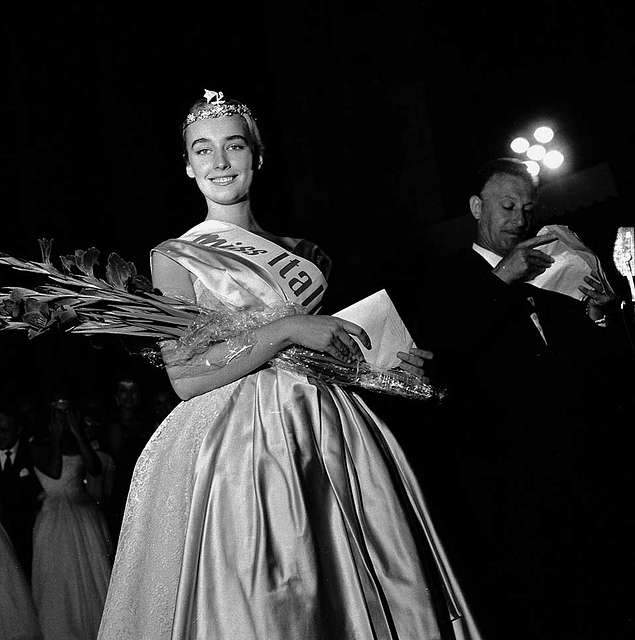 Beatrice Faccioli Miss Italia 1957 PICRYL Public Domain Media