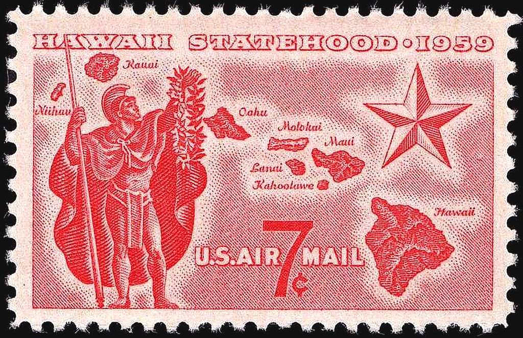 Air mail. 15 c - postal stamp - public domain postal stamp scan