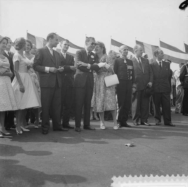 Vierde Dag Van Het Bezoek Van Koning Boudewijn Afscheid - PICRYL Public ...