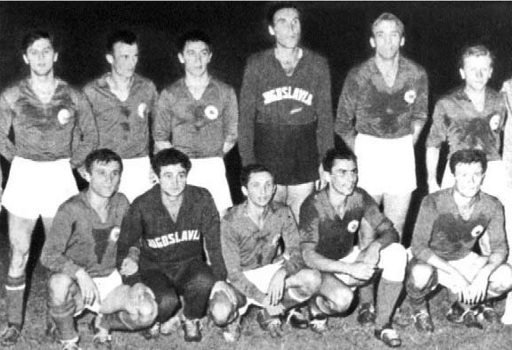 Yugoslavia football team group at the 1924 Olympic Games