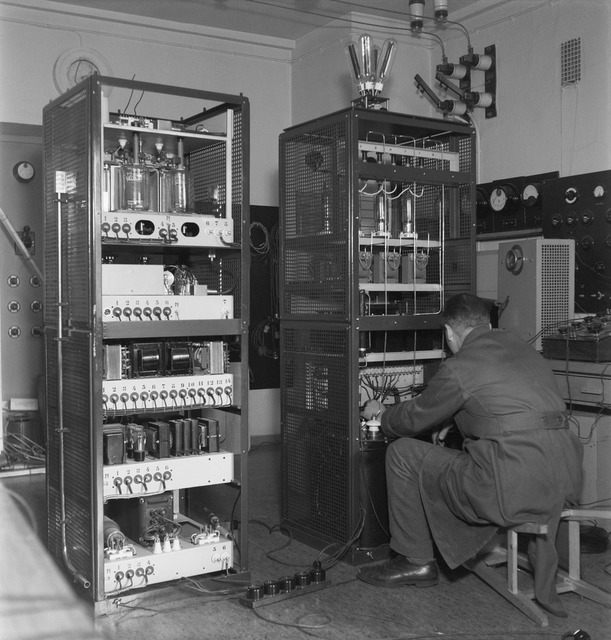 Lahti, Radio Station And Radiomasts, Ca. 1935. General View Of The Town ...