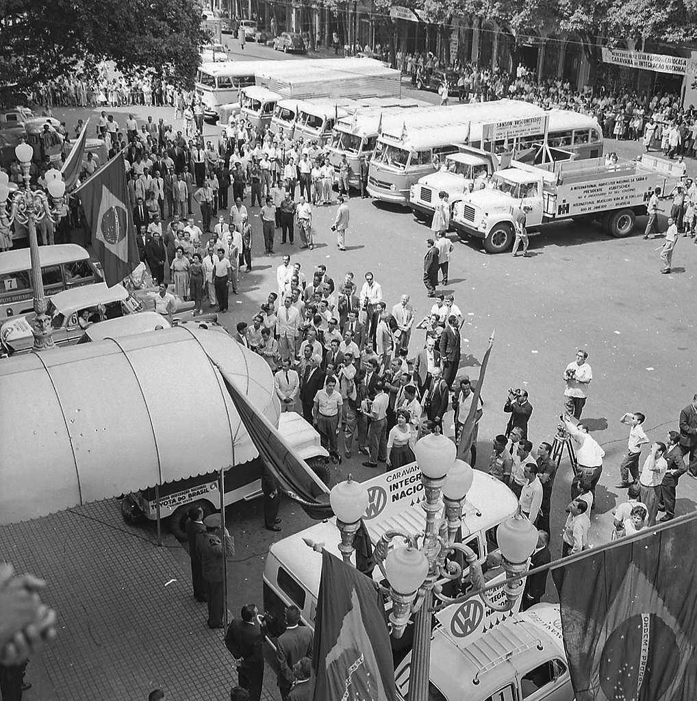 Partida da coluna leste da Caravana de Integra o Nacional para