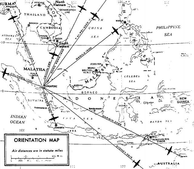 Orientation map of the Indonesian Air Force military capabilities in ...