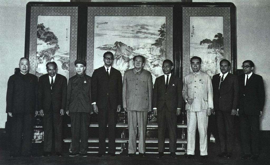 1968-08 1968年5月尼泊尔副首相兼外交部长基尔提·尼迪·比斯塔访问中国 