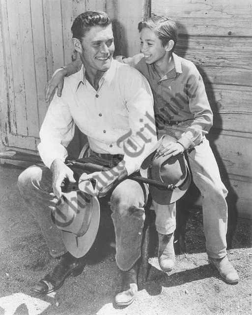 The Rifleman Chuck Connors Johnny Crawford 1961 - PICRYL - Public ...