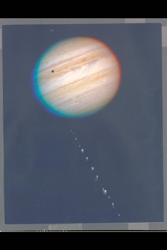 hubble jupiter and comet