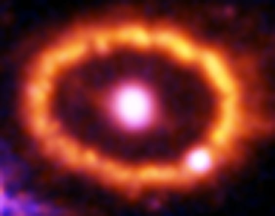 hubble supernova 1987a update