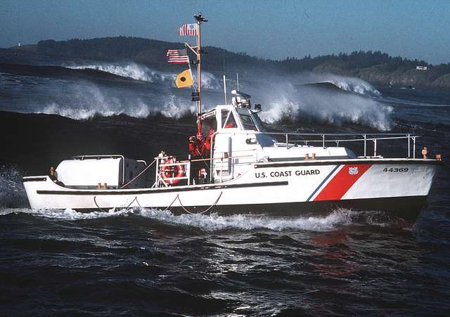 DVIDS - Images - 47 foot motor lifeboat in Northwest Pacific Ocean