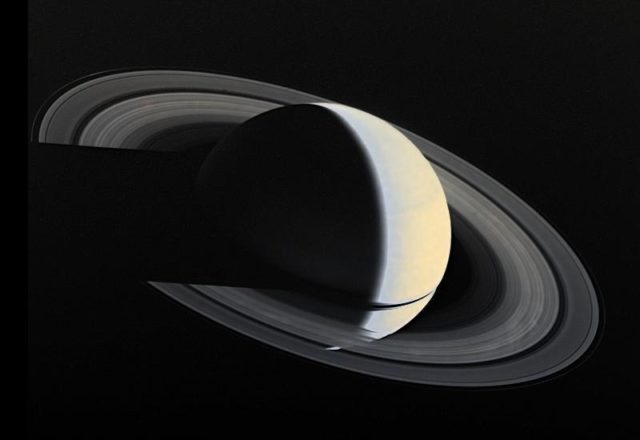 Structure of Saturn's rings. Elements of... | Stock Video | Pond5