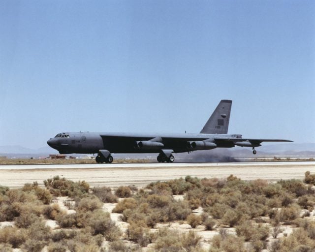 NASA's New B-52H Is Seen Here On The Ramp At The Dryden Flight Research ...