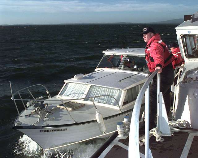 DVIDS - Images - 47 foot motor lifeboat in Northwest Pacific Ocean