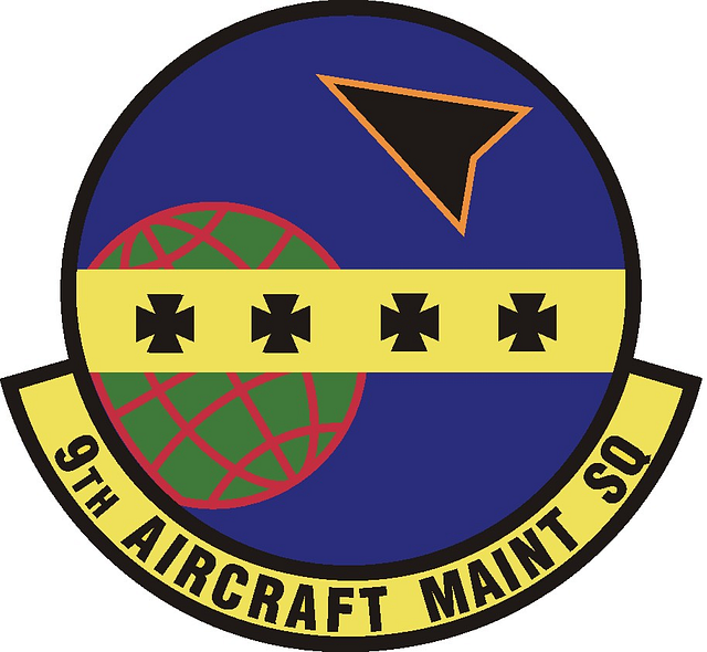 9 Aircraft Maintenance Sq emblem - PICRYL Public Domain Search