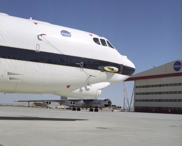 NASA's New B-52H Is Seen Here On The Ramp At The Dryden Flight Research ...