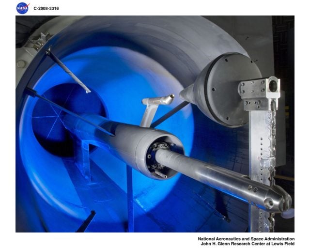 Twin Jet Hardware in the Nozzle Acoustical Test Rig, NATR GRC-2010-C ...