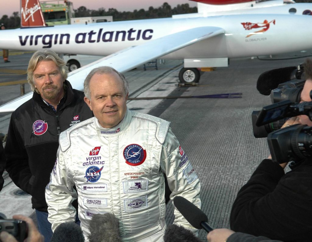 Стив фоссетт. Steve Fossett. Steve Pilot. Virgin Atlantic GLOBALFLYER.