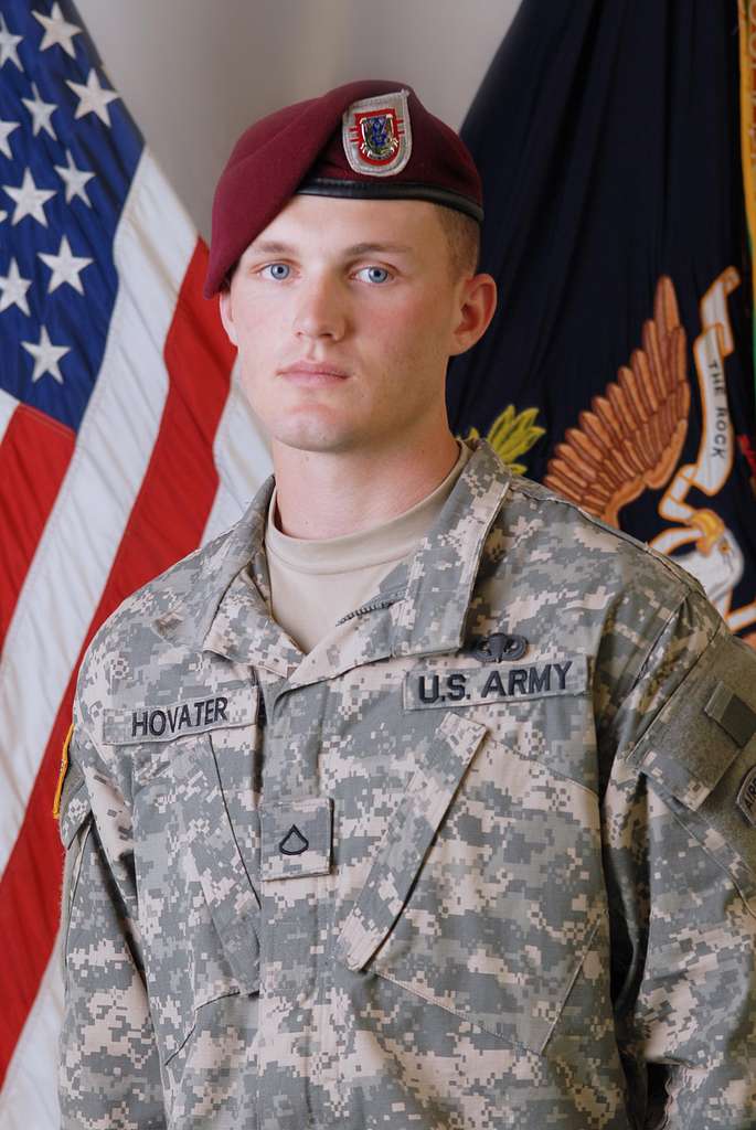 Pictured here is Cpl. Jason D. Hovater. Hovater was - NARA & DVIDS ...