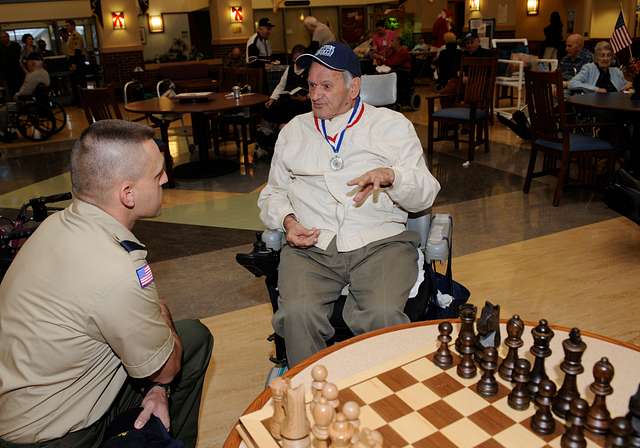 Sean Fitzgibbon, the assistant Cubmaster with Boy Scouts Of